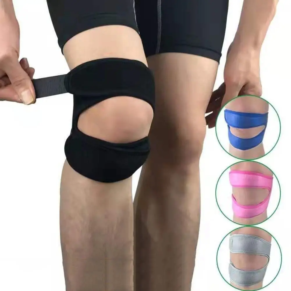 Травма на сухожилията на коляното При повишаване на Налягането усилвател Идеален за баскетболен колан Коленете Коляно-еластична превръзка Спортна защита на коляното . ' - ' . 0