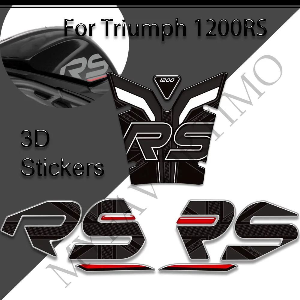 За мотоциклет Triumph Speed Triple 1200rs, RS 1200, етикети, протектор, комплект за подаване на газ, течно гориво, наколенници . ' - ' . 2