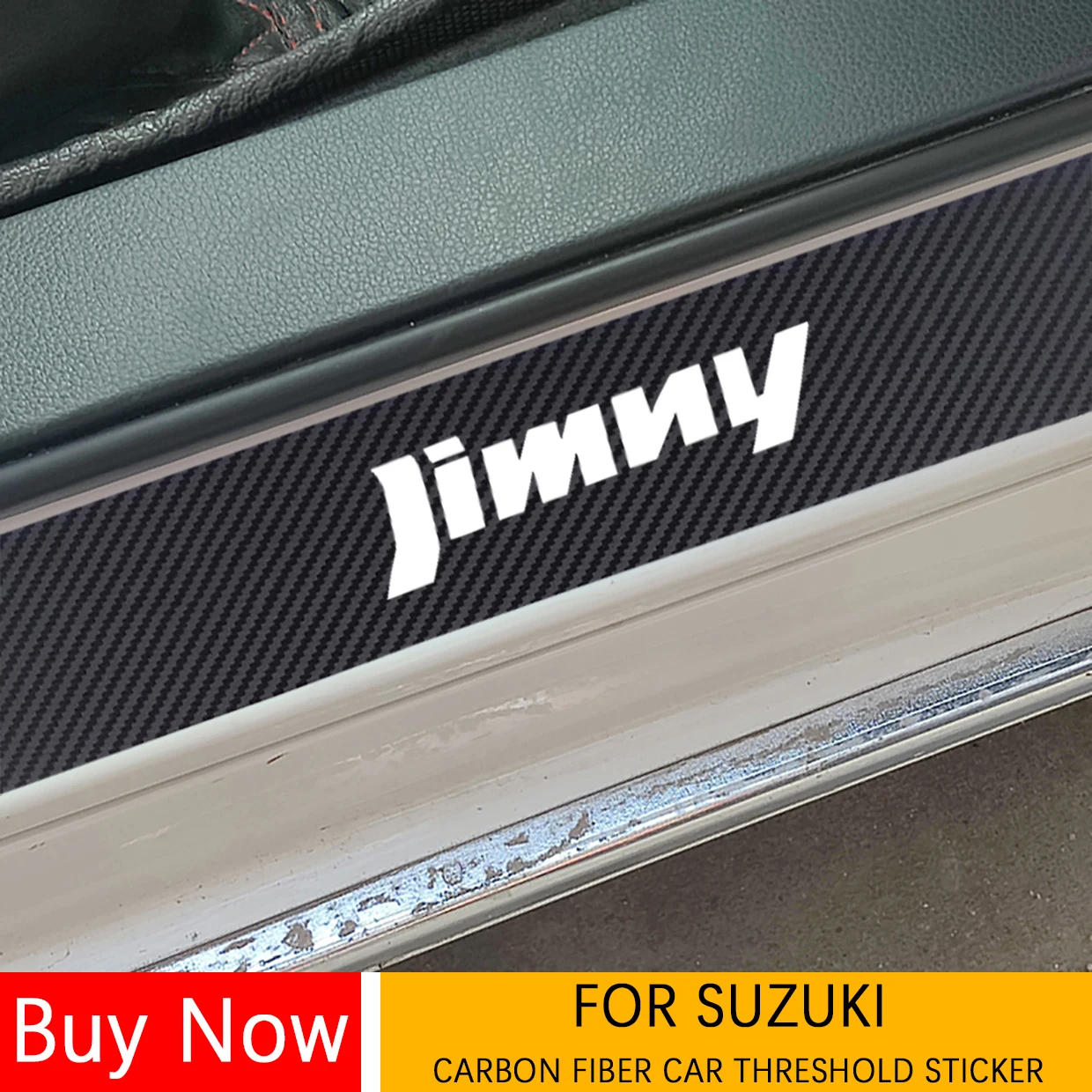 ЗА Suzuki VITARA SWIFT LAPIN KIZASHI JIMNY IGNIS HUSTLER Въглеродни Влакна Авто Праг на Педала на Тампон Етикети Аксесоари . ' - ' . 0