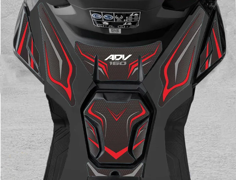 За HONDA ADV160 ADV 160 2023 мотоциклет масло Гориво Газова бутилка Тампон Протектор Стикер Рибена кост Стикер . ' - ' . 4
