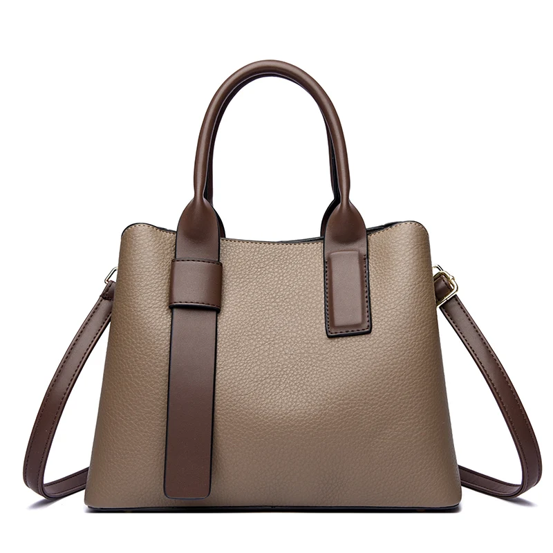 Истинска марка, ежедневни чанти-тоут голям капацитет, по-големи чанти през рамо за жени 2023, женствена чанта за пазаруване, чанти . ' - ' . 3