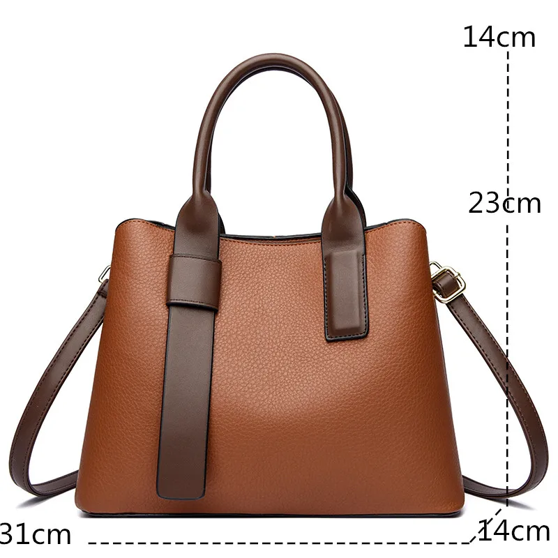 Истинска марка, ежедневни чанти-тоут голям капацитет, по-големи чанти през рамо за жени 2023, женствена чанта за пазаруване, чанти . ' - ' . 4
