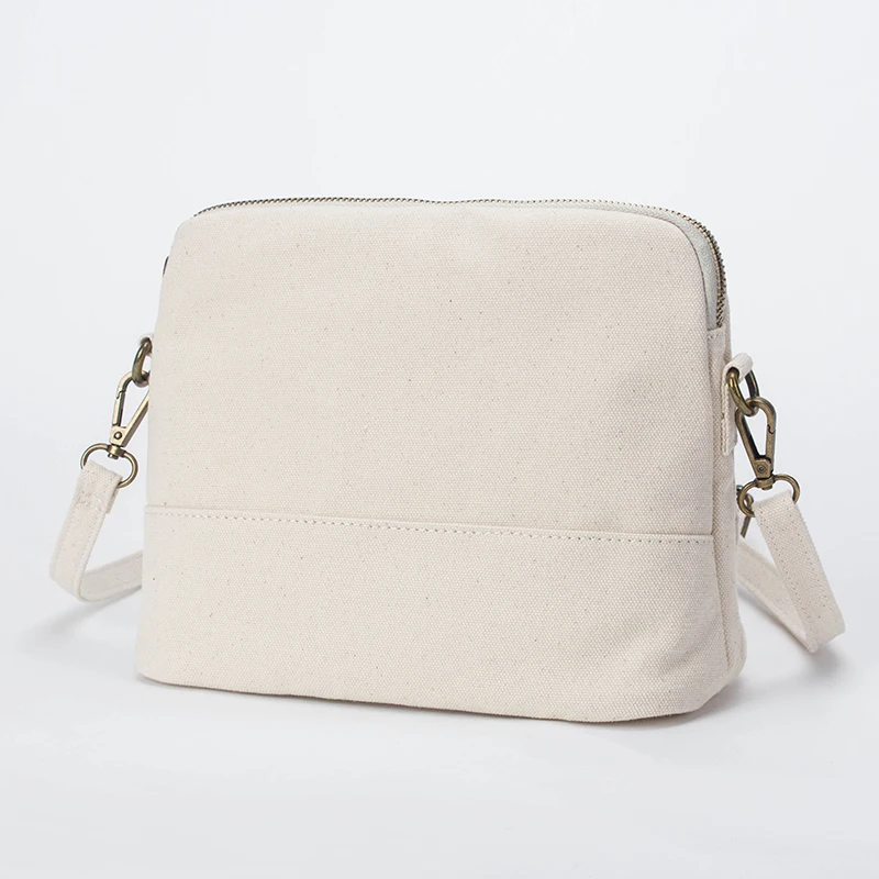 Дамска чанта YONBEN Малка прясна литература чанта-месинджър с едно рамо холщовая чанта, изработена от чист памук Shell bag 206 . ' - ' . 4