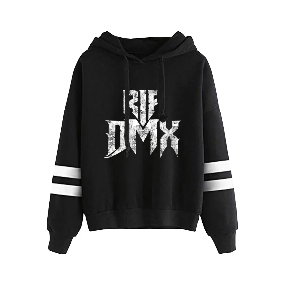 DMX Rip Hoody унисекс, без джобове, hoody с успоредни брусьями, hoody с дълъг ръкав, дамски, мъжки жилетки, облекло за хип-хоп рапъри Rest in Peace . ' - ' . 0