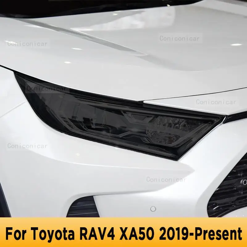 За Toyota RAV4 XA50 2019 2020, външни светлини на автомобила от TPU защитно фолио от надраскване, аксесоари за ремонт на фаровете, стикер . ' - ' . 0