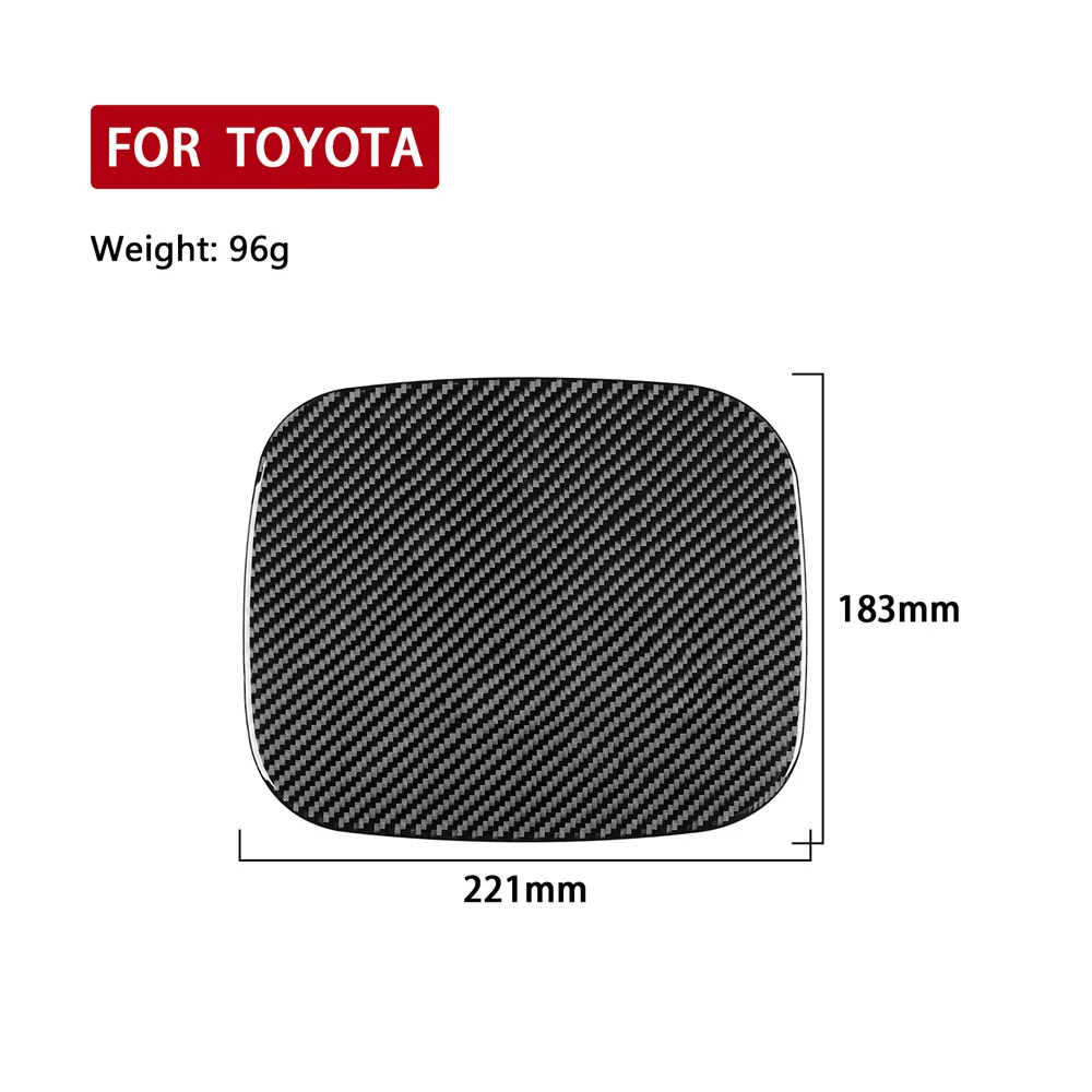 Декоративна стикер на капака на резервоара Toyota HiLux от въглеродни влакна 15-21 за капак на резервоара Toyota HiLux . ' - ' . 5