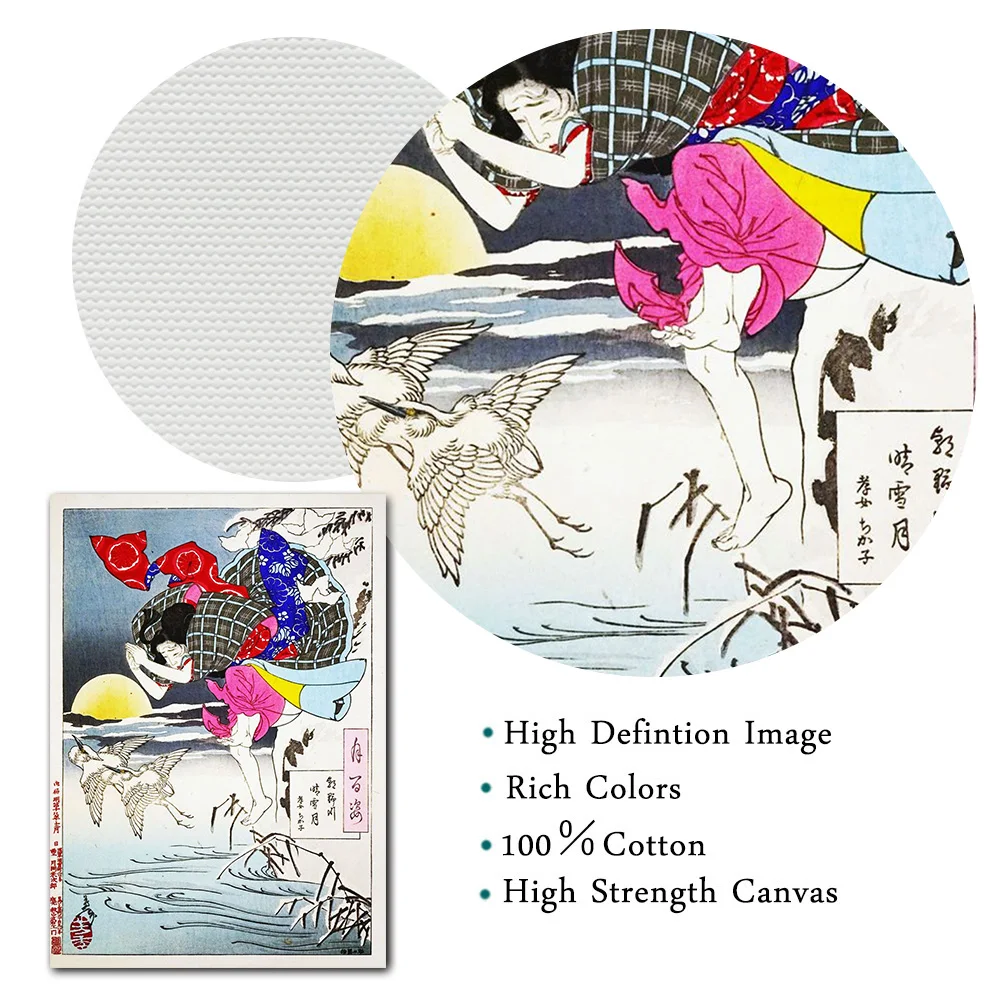 Винтажное Японското Изкуство Платно Картини Парк Иниши Плакат Печат на Храма Дзодзодзи Кавасе Хасуи Стенни Художествена Картина за Хола на Дома Декември . ' - ' . 4