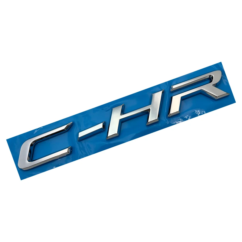 3D антиблокираща система (ABS пластмаса) Буквално логото на C-HR, Емблемата на задния багажник, стикери емблема, икона, стикер за Toyota CHR, Аксесоари за стайлинг на автомобили . ' - ' . 2