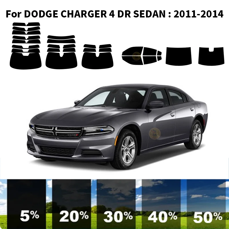 Комплект за UV-оцветяването на автомобилни стъкла от нанокерамики за DODGE CHARGER 4 DR СЕДАН 2011-2014 . ' - ' . 0
