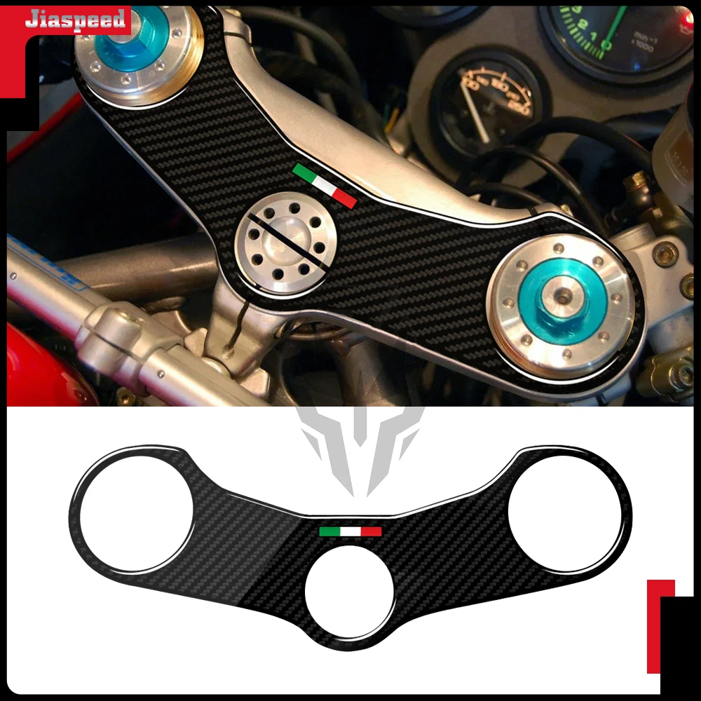 За Ducati 748 / 916 / 996 / 998 / 1199 / 1299 Защитен панел на резервоара с тройно коромыслом под формата на въглеродни влакна . ' - ' . 0