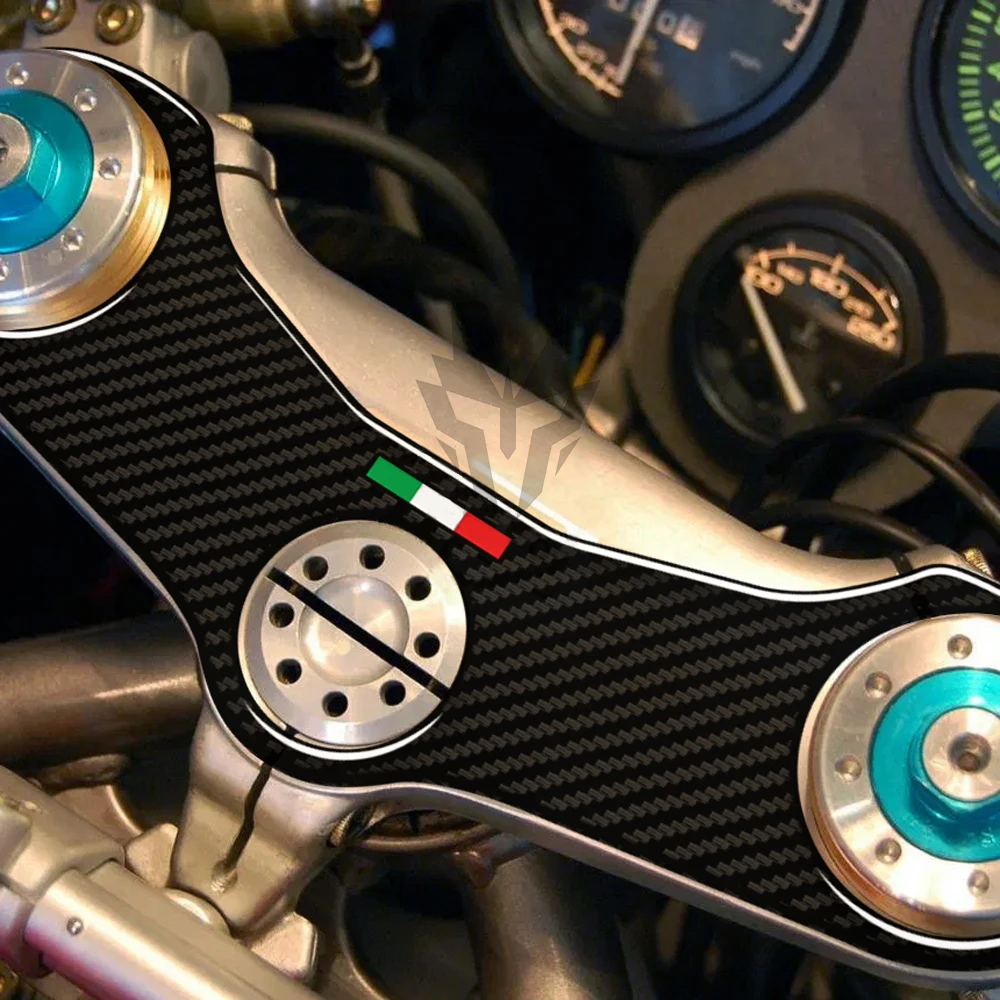 За Ducati 748 / 916 / 996 / 998 / 1199 / 1299 Защитен панел на резервоара с тройно коромыслом под формата на въглеродни влакна . ' - ' . 1