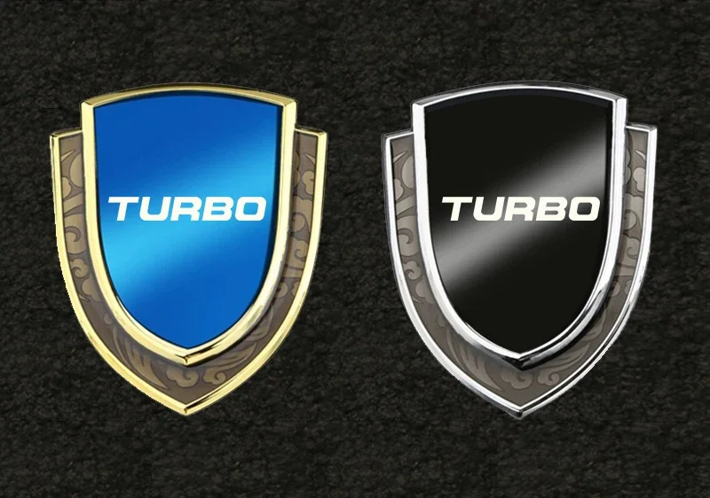 автомобилни стикери, 3D метални аксесоари, автоаксесоари за кола turbo sport . ' - ' . 1